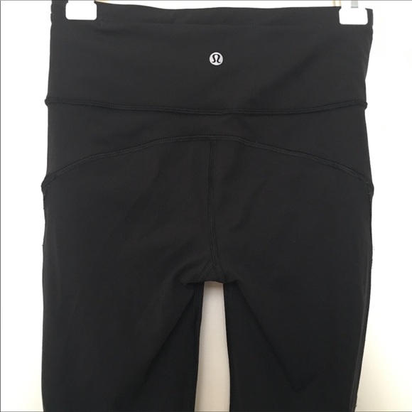 Lululemon Crops Black Mess - Picture 4 of 5